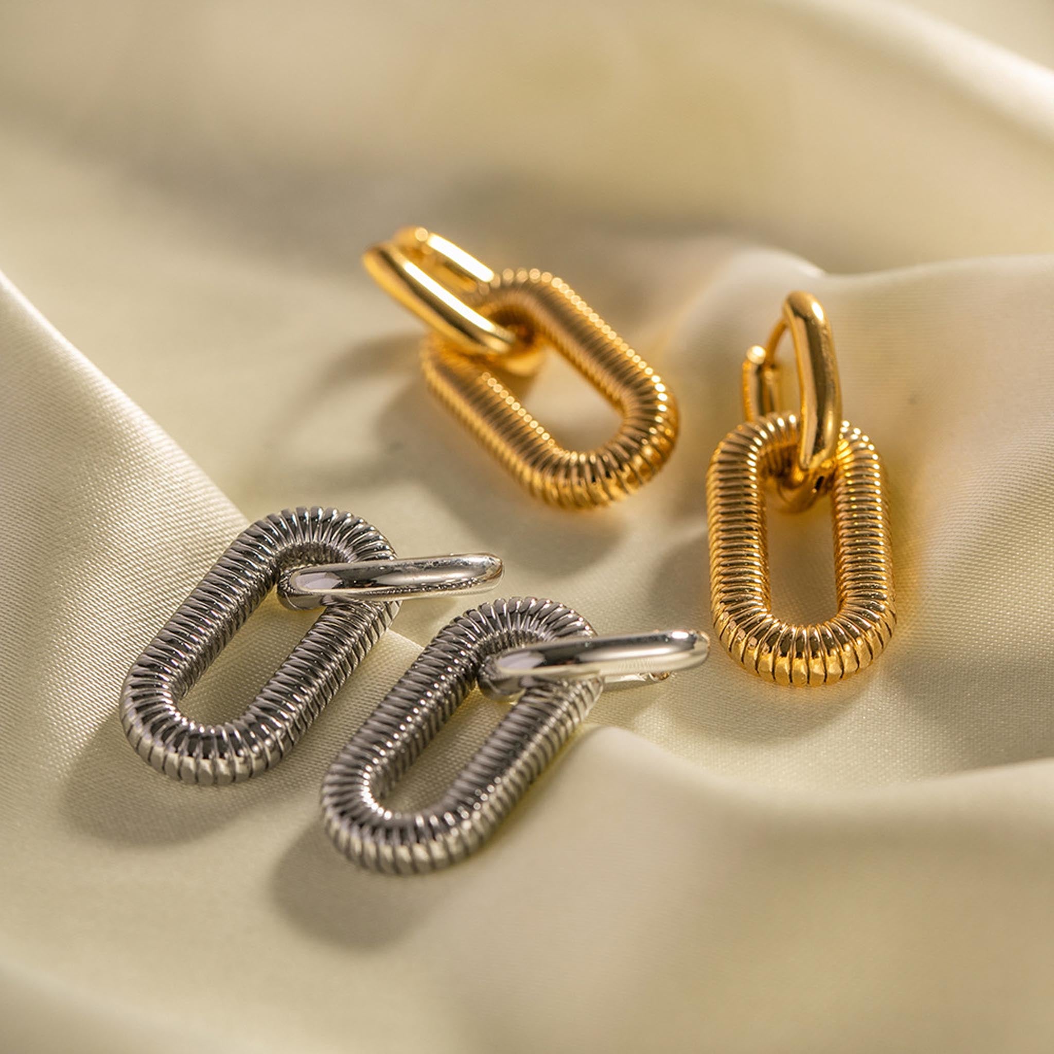 American high-end stainless steel earrings - KALONBD.COM