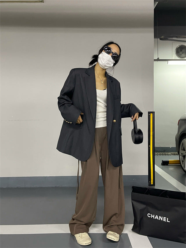 american drape reto trouser - KALONBD.COM