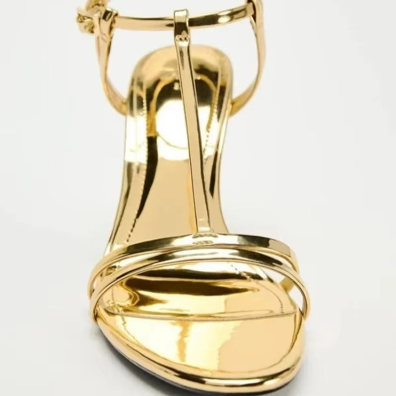 KalonBd Gold shallow high heel - KALONBD.COM