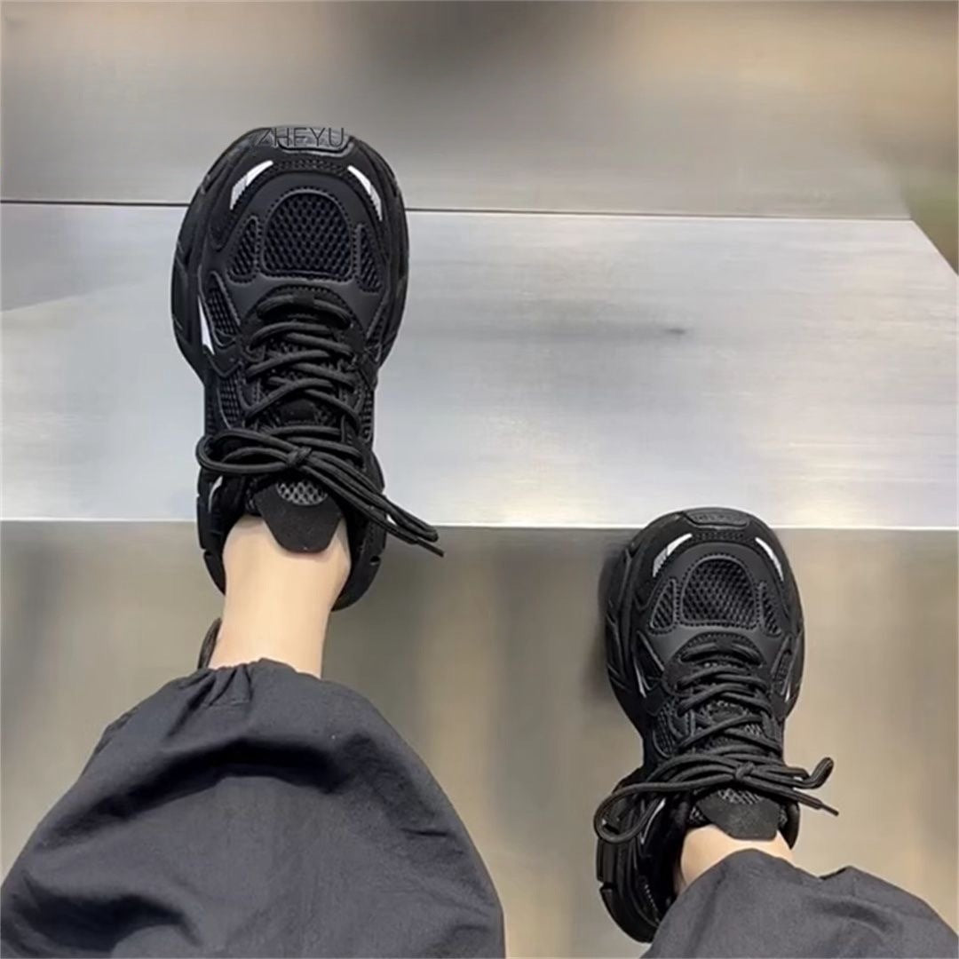 KalonBd Popular Casual Thick Black Shoes - KALONBD.COM