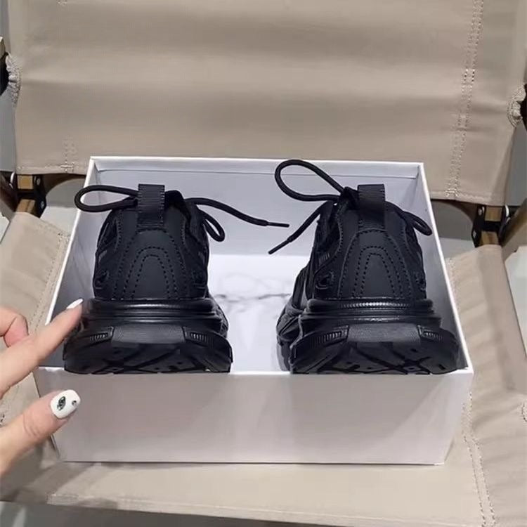 KalonBd Popular Casual Thick Black Shoes - KALONBD.COM