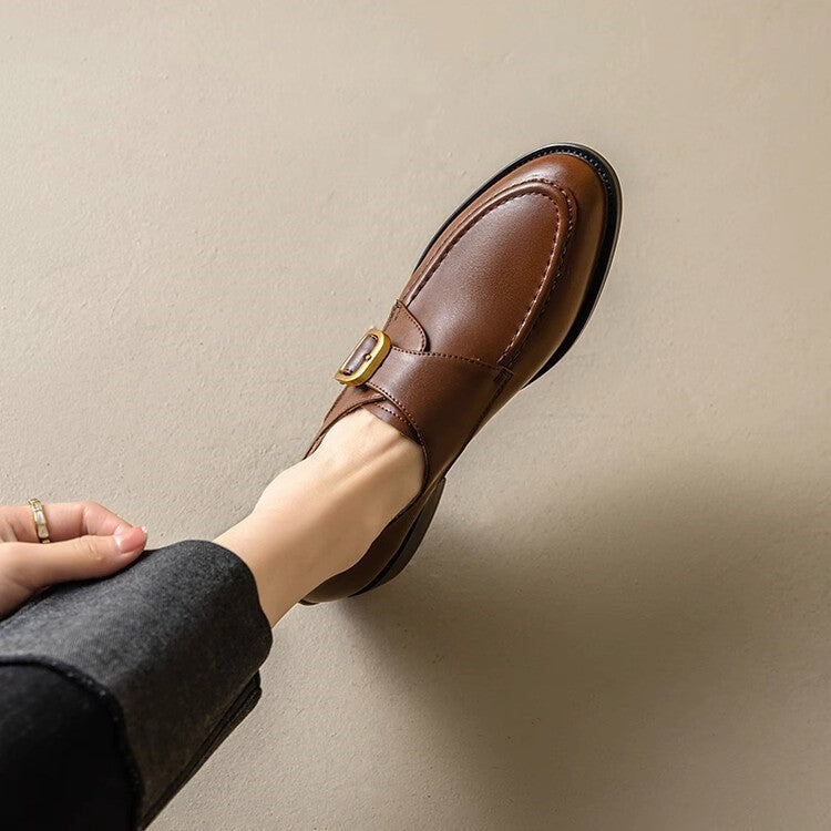 Belt buckle small leather shoes - KALONBD.COM