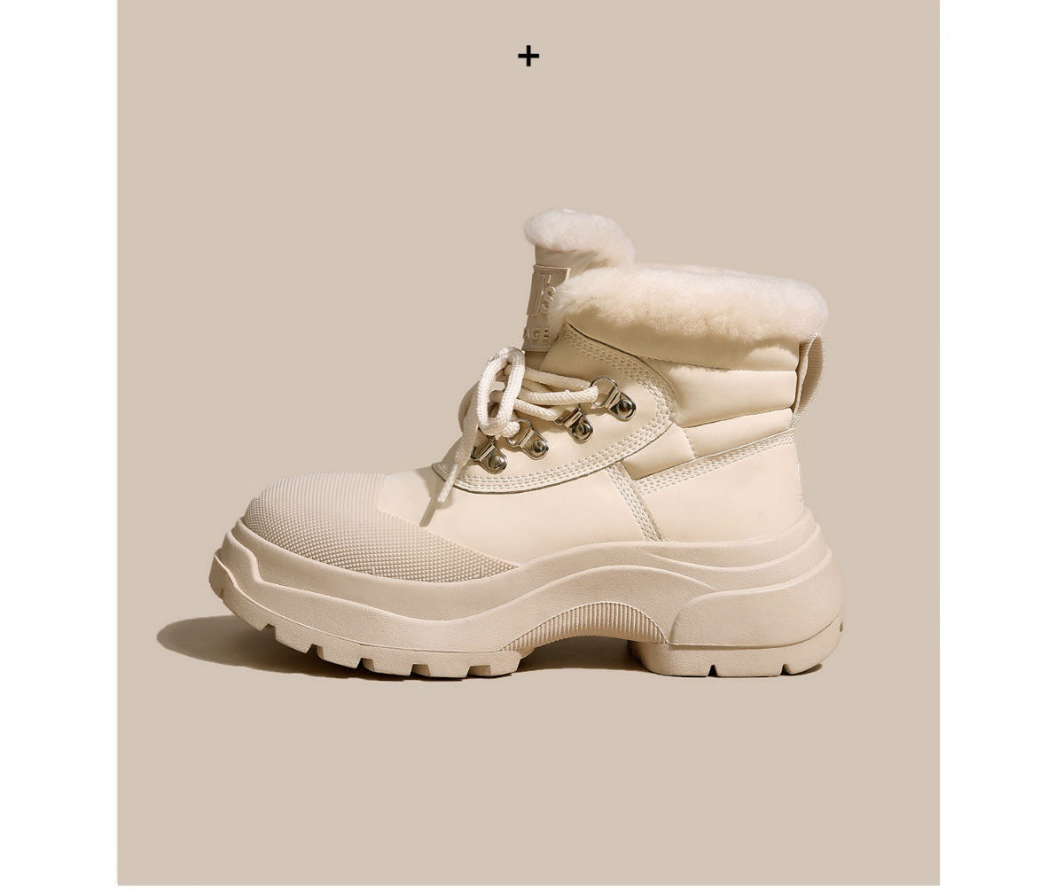 New velvet thick warm cotton shoes (40) - KALONBD.COM