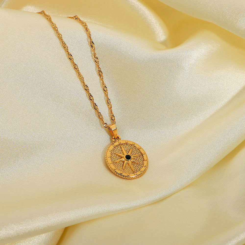 KalonBd Stylish eight-pointed star necklace (pre-book) - KALONBD.COM