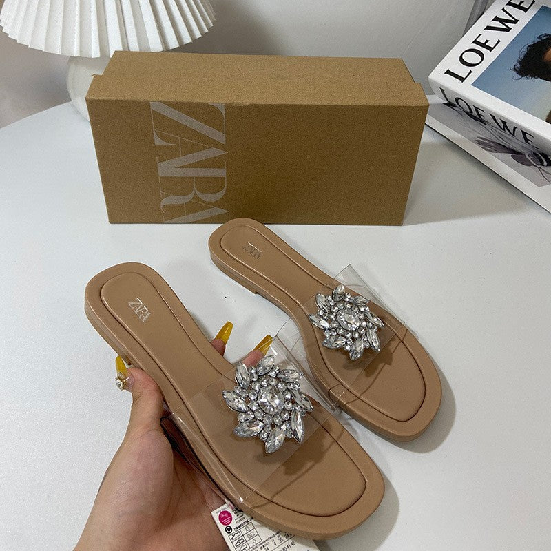 KalonBd strap rhinestone slide(35,38) - KALONBD.COM