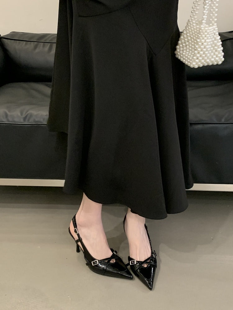 Kalonbd stiletto Black heels - KALONBD.COM