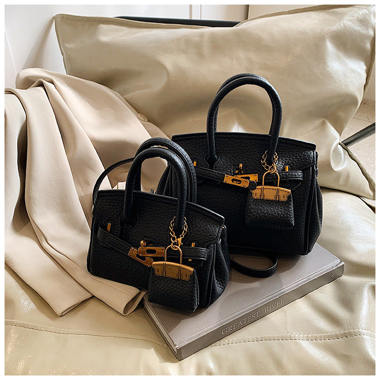 KalonBd Luxury Black Leather Handbag - KALONBD.COM