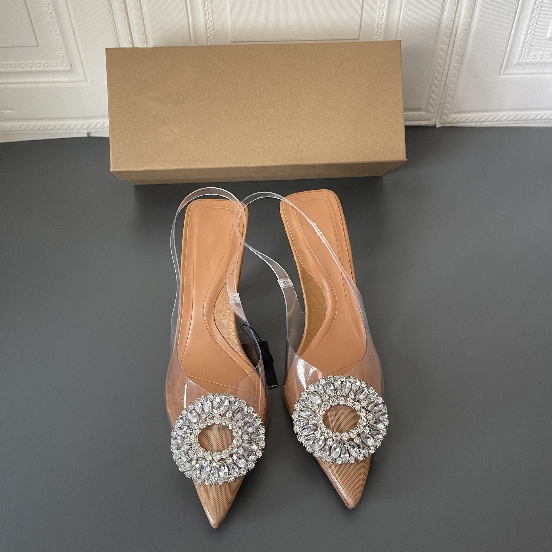 KalonBd transparent Crystal High Heel - KALONBD.COM