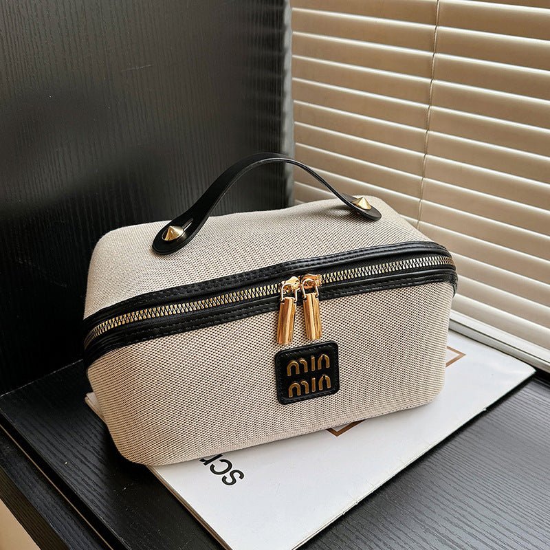kalonbd retro flat-lay cosmetic bag - KALONBD.COM