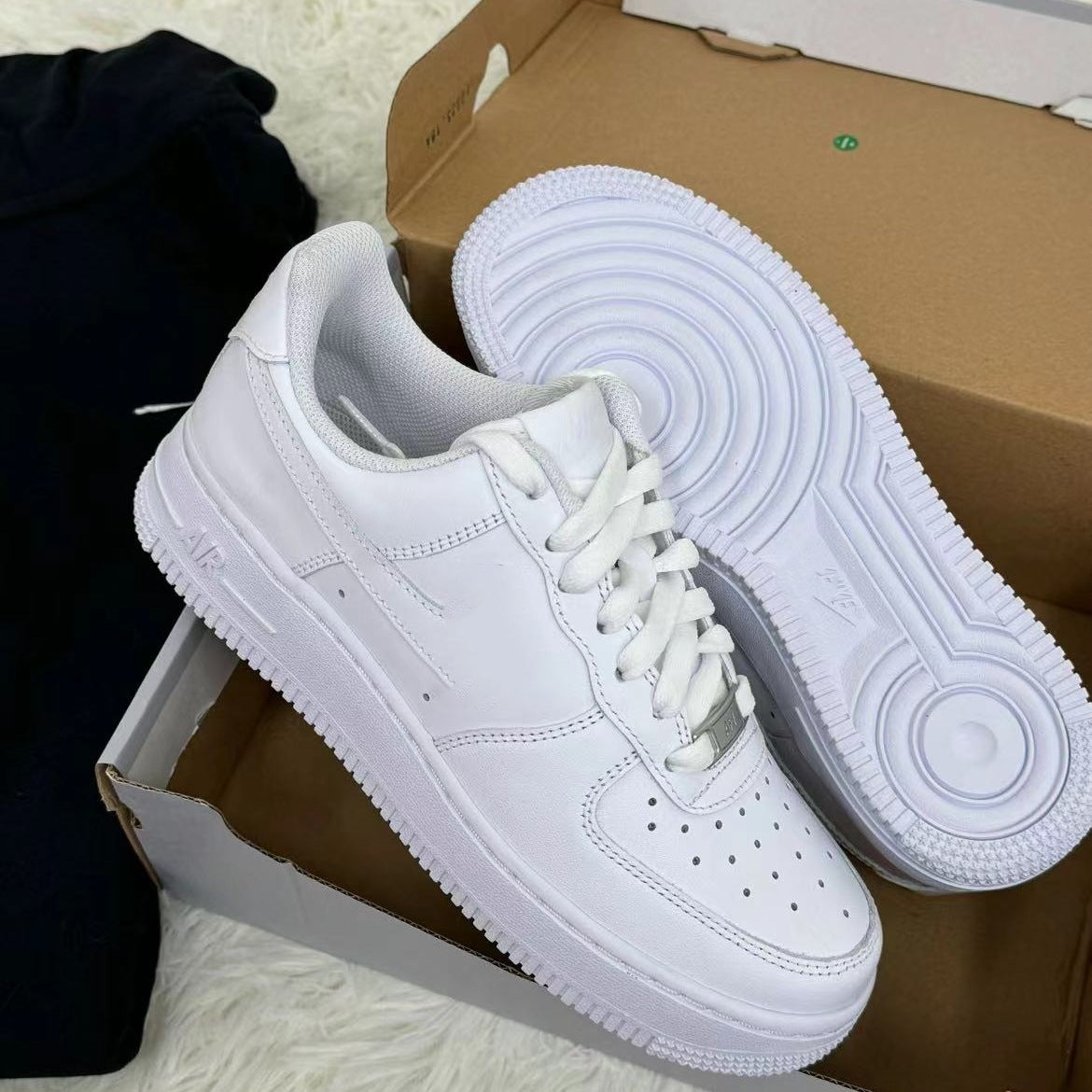 Premium A*r F*rce-1 white sneaker - KALONBD.COM