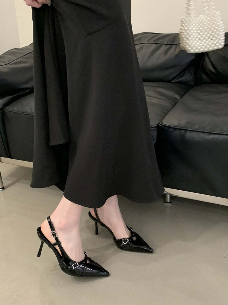 Kalonbd stiletto Black heels - KALONBD.COM