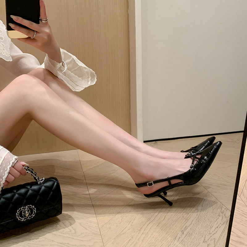 Kalonbd stiletto Black heels - KALONBD.COM