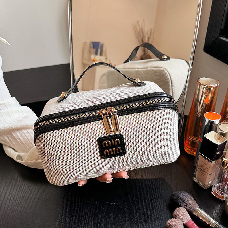 kalonbd retro flat-lay cosmetic bag - KALONBD.COM