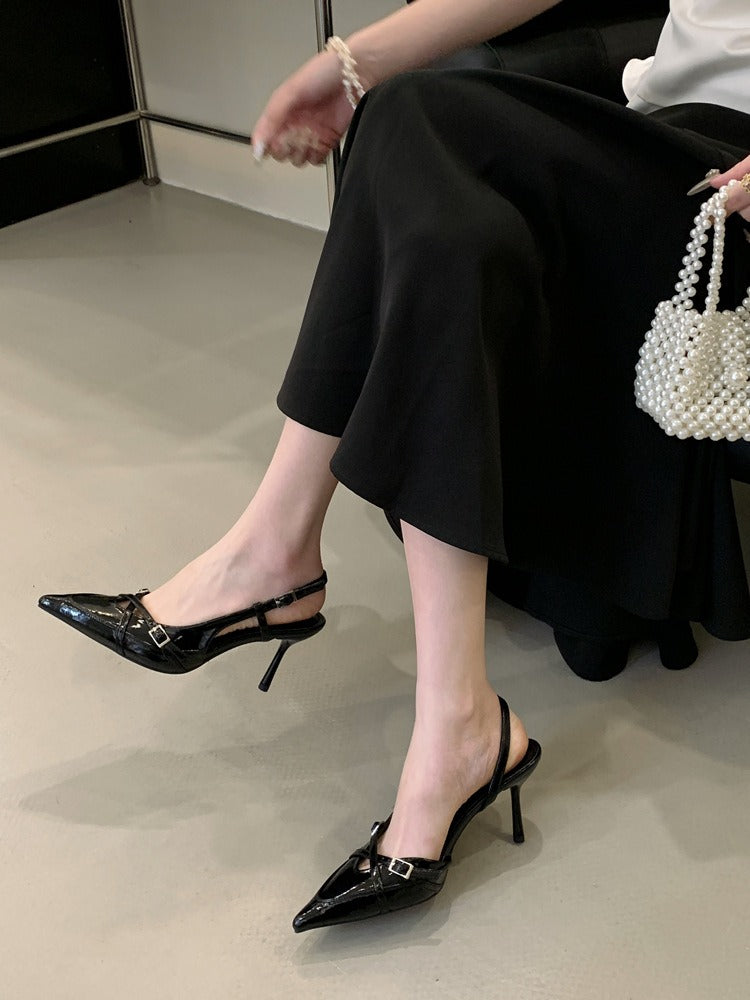 Kalonbd stiletto Black heels - KALONBD.COM