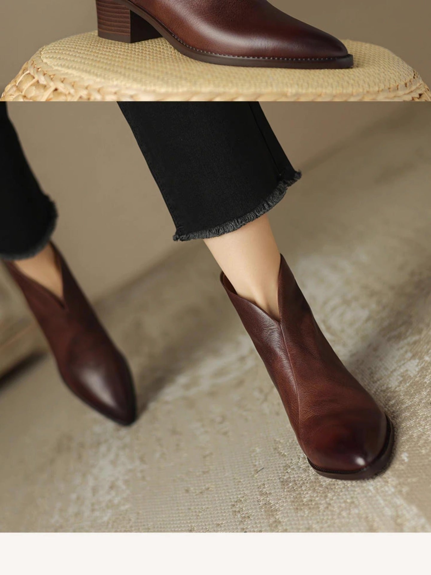 women's mid boots and ankle heels - KALONBD.COM