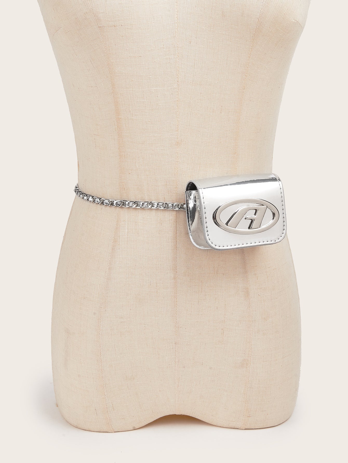 D letter waist chain bag - KALONBD.COM