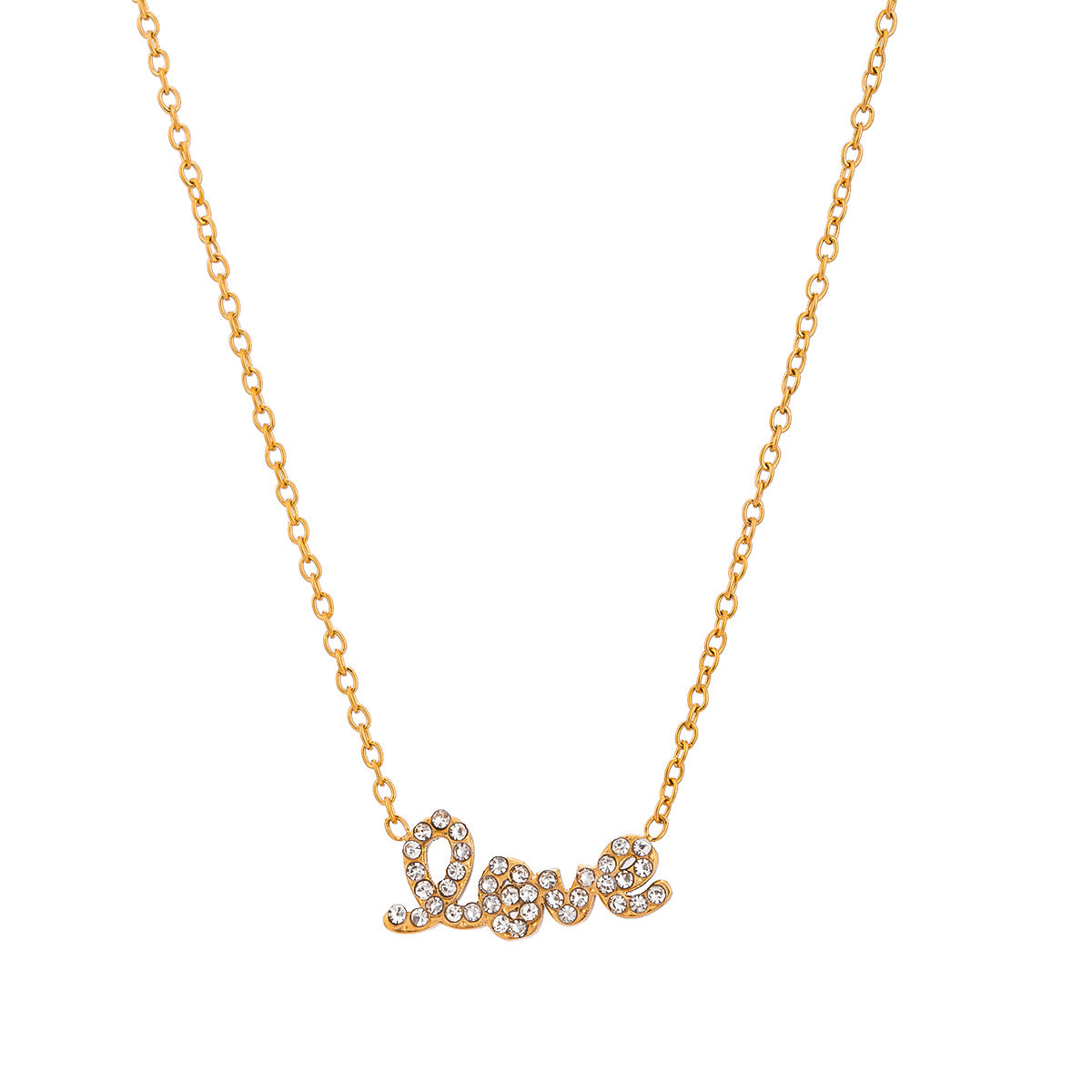 KalonBd Elegant diamond Love necklace - KALONBD.COM
