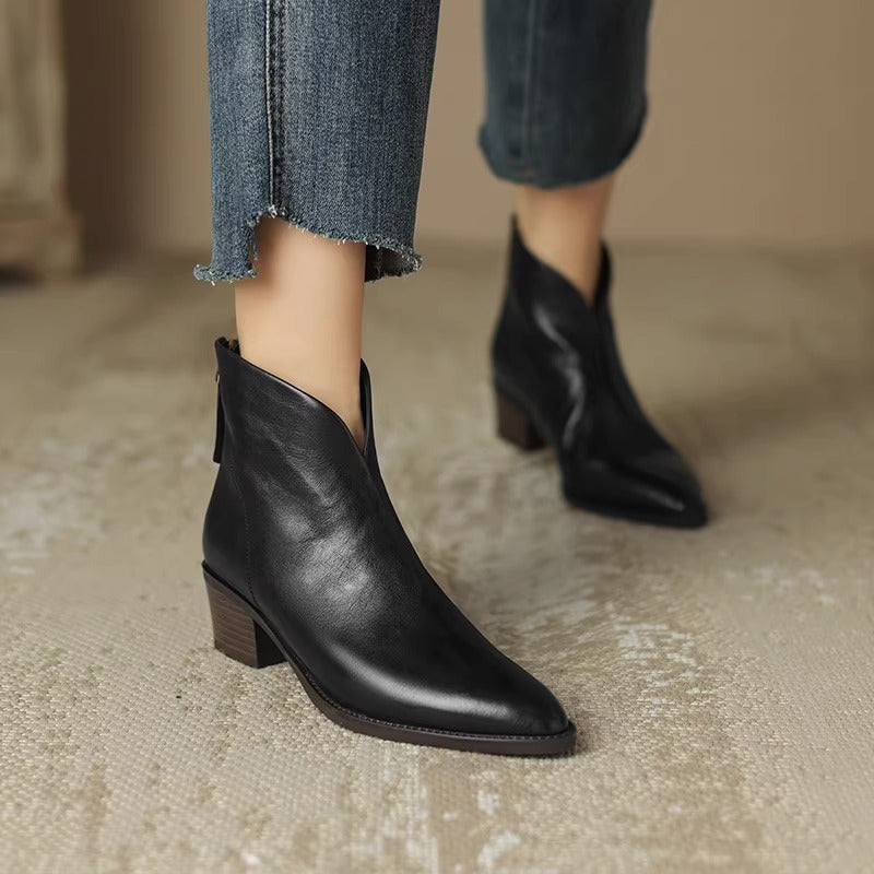 women's mid boots and ankle heels - KALONBD.COM