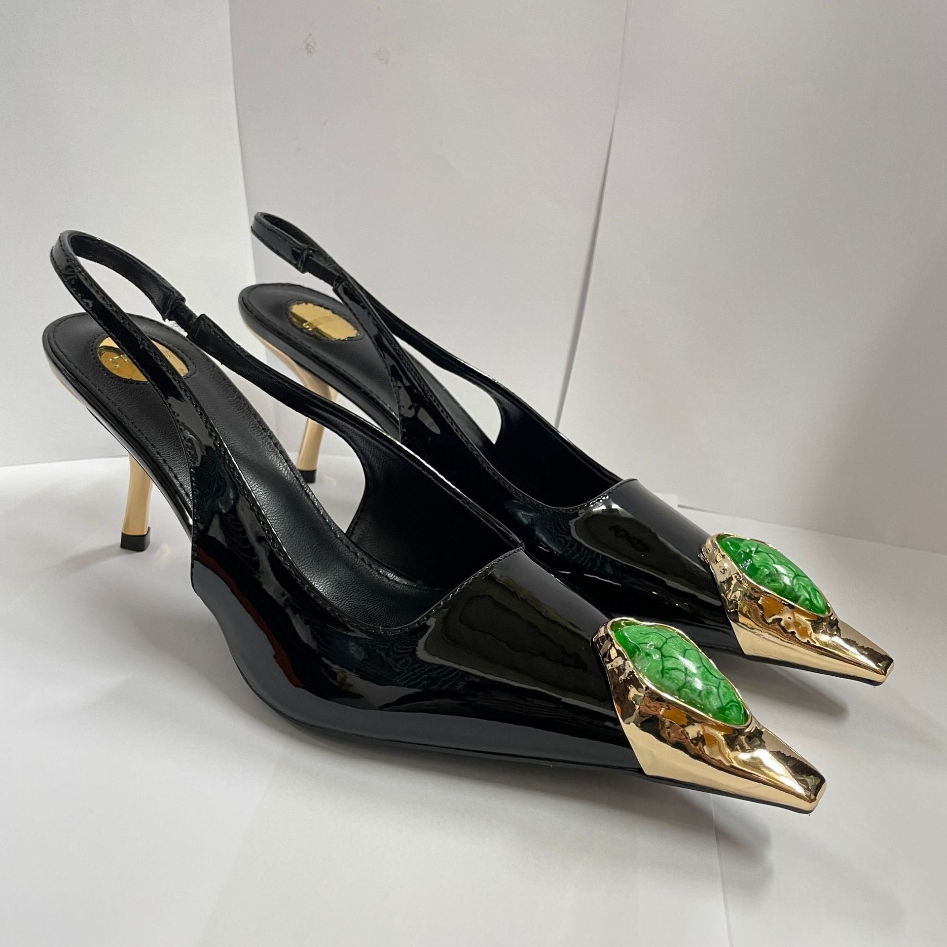New style stiletto square Heel