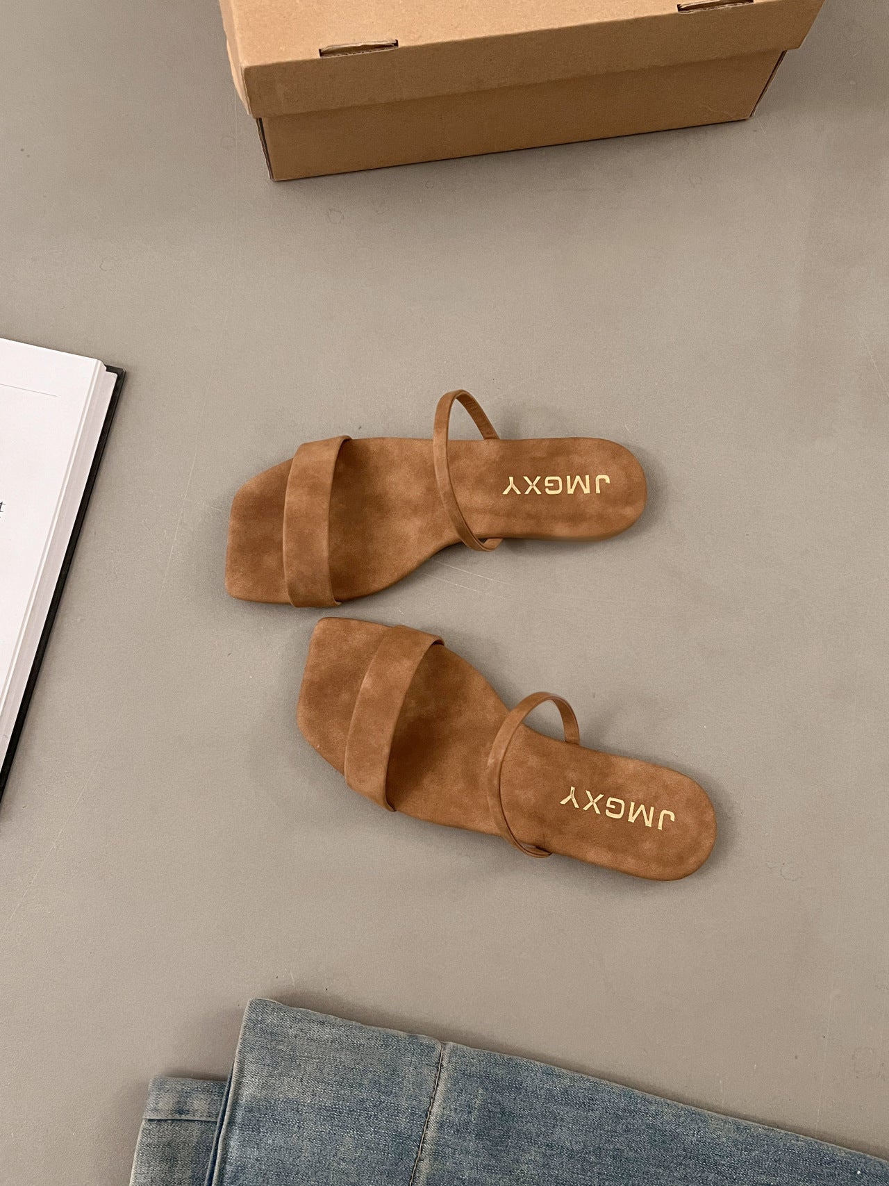 KalonBd flat bottom outdoor slippers - KALONBD.COM
