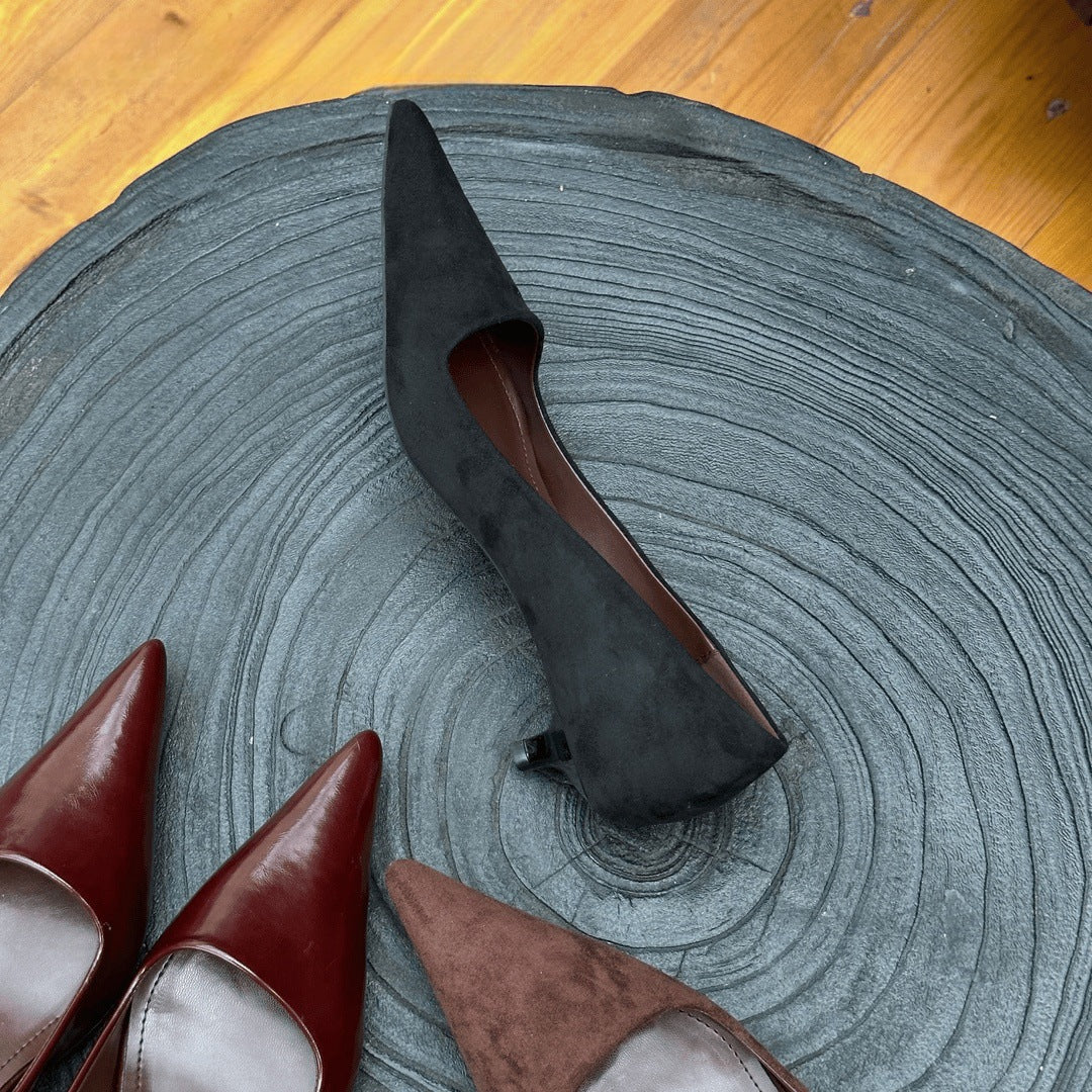 KalonBd 2025 autumn new French kitten low heel (Pre-Book) - KALONBD.COM