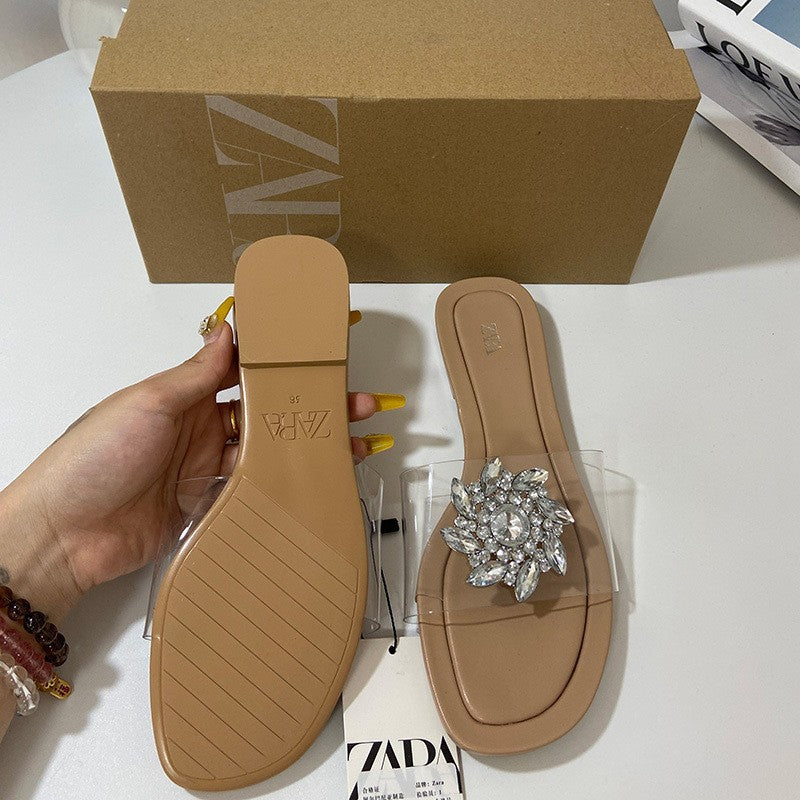 KalonBd strap rhinestone slide(35,38) - KALONBD.COM