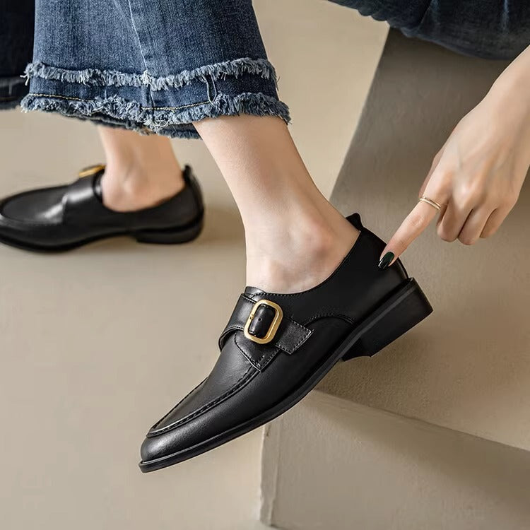 Belt buckle small leather shoes - KALONBD.COM