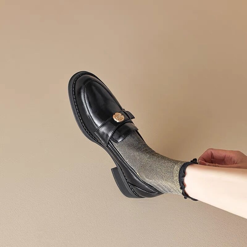 KalonBd British style patent leather loafers - KALONBD.COM