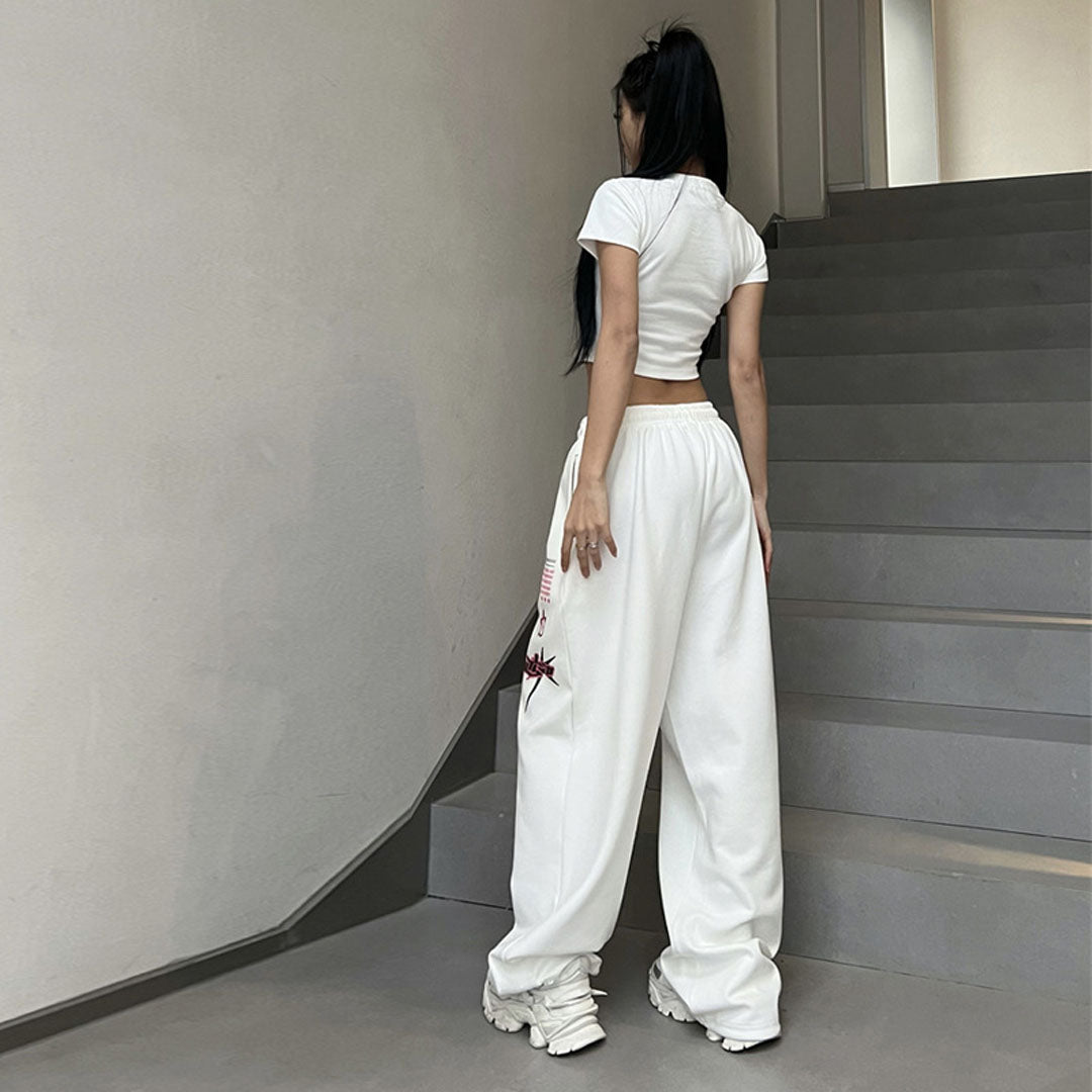 trendy printedloose fit pant - KALONBD.COM