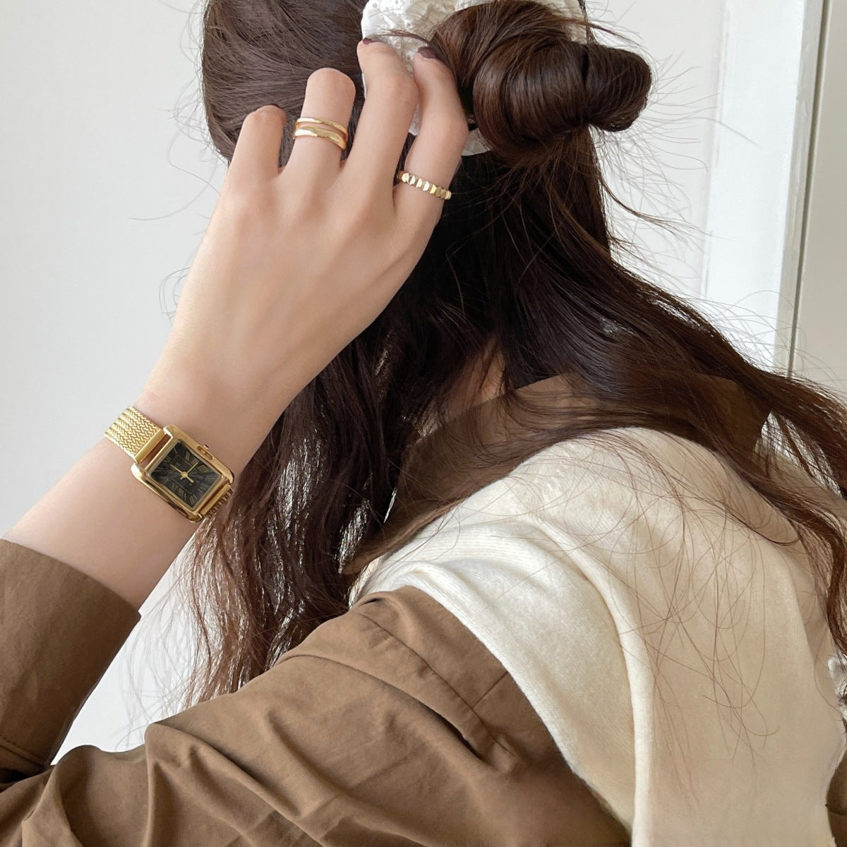 KalonBd Wheat luxury exquisite watch- Gold
