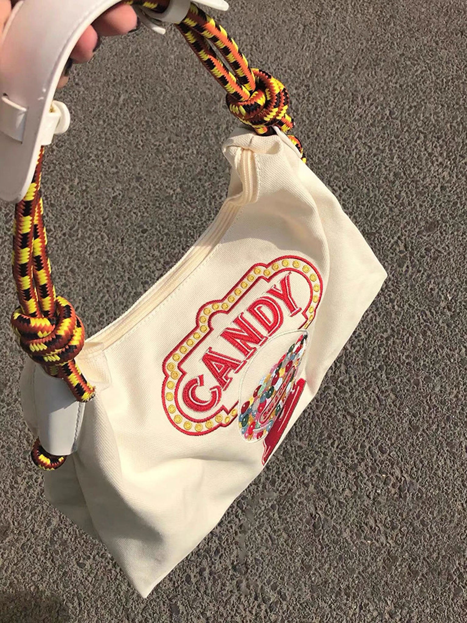 Brooklyn embroidered tote bag - KALONBD.COM