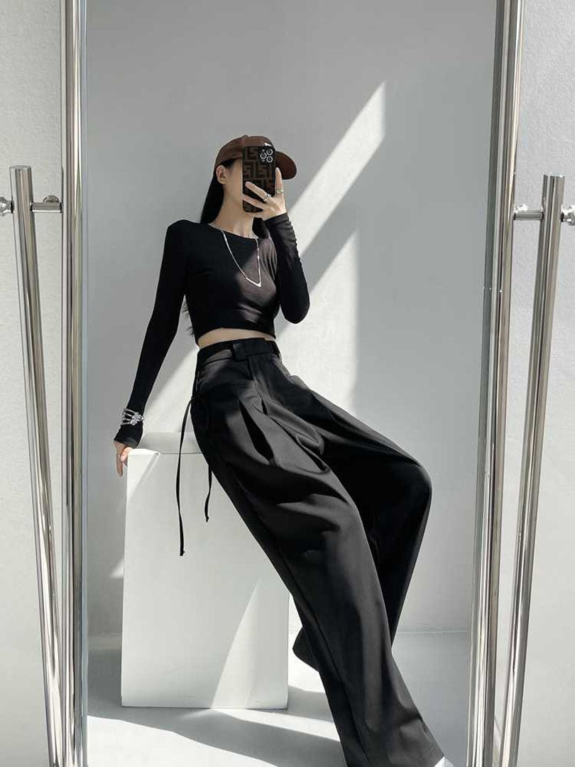 american drape reto trouser - KALONBD.COM