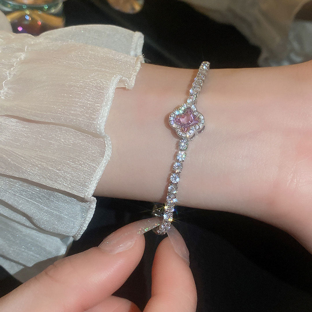 Natural stone flower shaped bracelet - KALONBD.COM