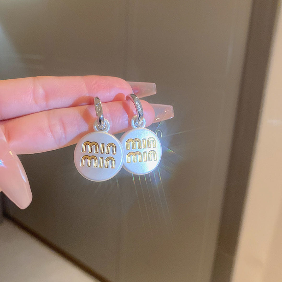 Mn Silver earrings - KALONBD.COM