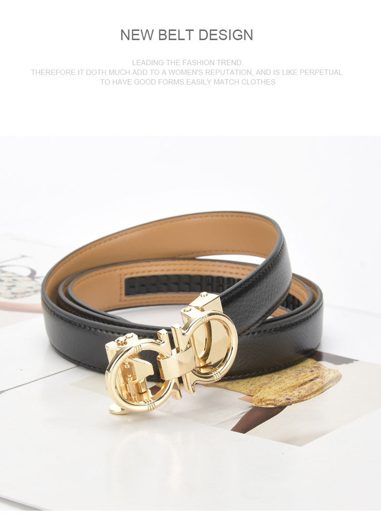 Genuine leather waist suit belt - KALONBD.COM