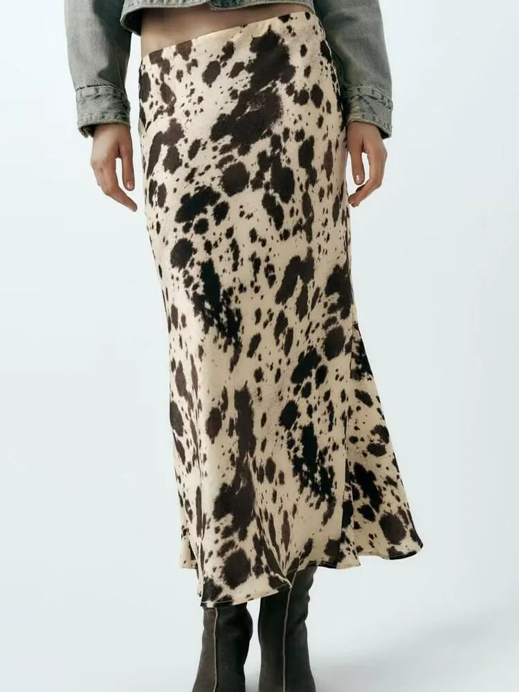 KalonBd animal print skirt