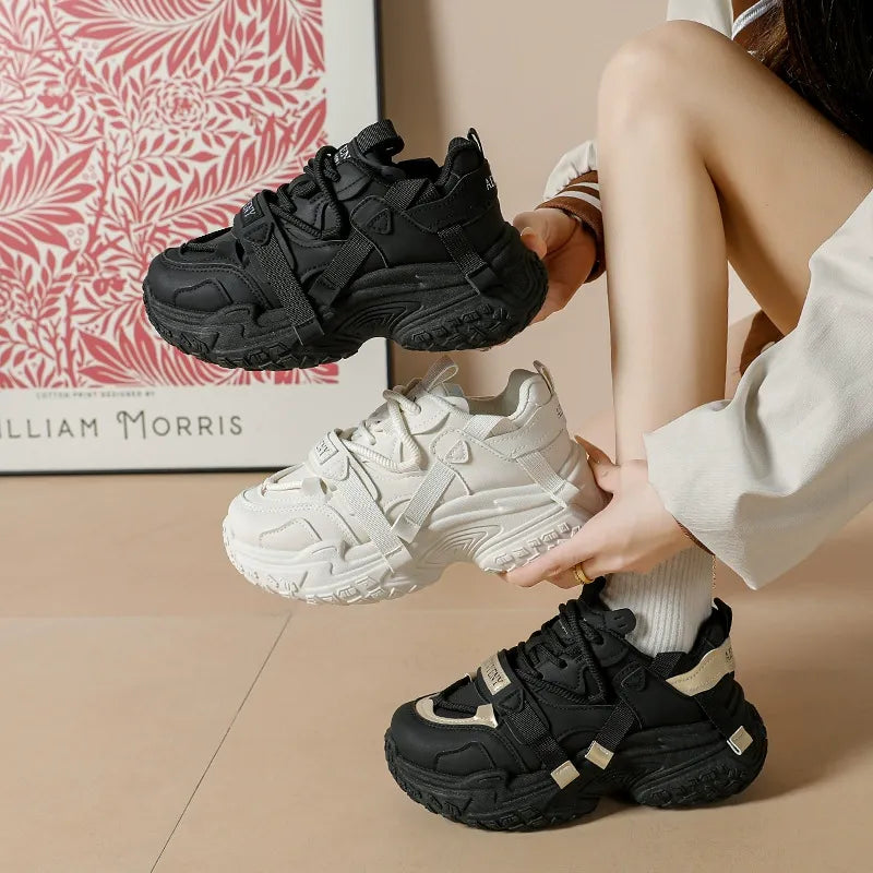 Kalonbd Women's Chunky Platform Sneakers(Pre-book)
