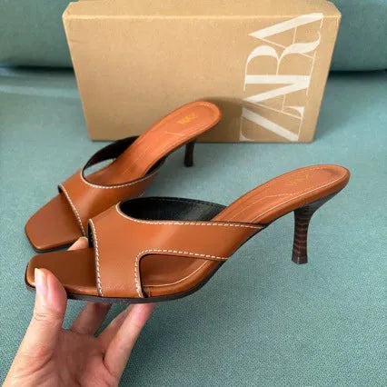 New Style Square Toe Heels - KALONBD.COM