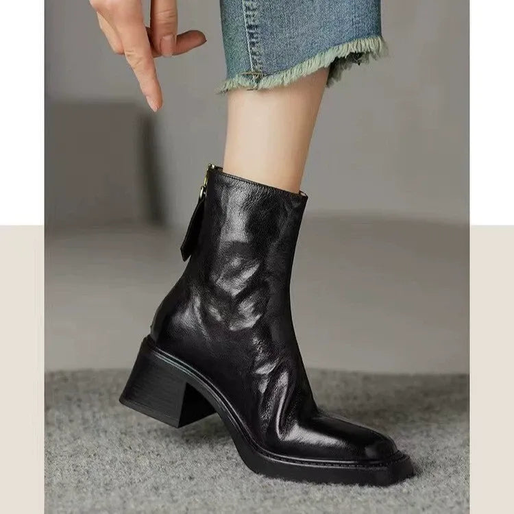 KalonBd French retro Martin boots(pre-book)