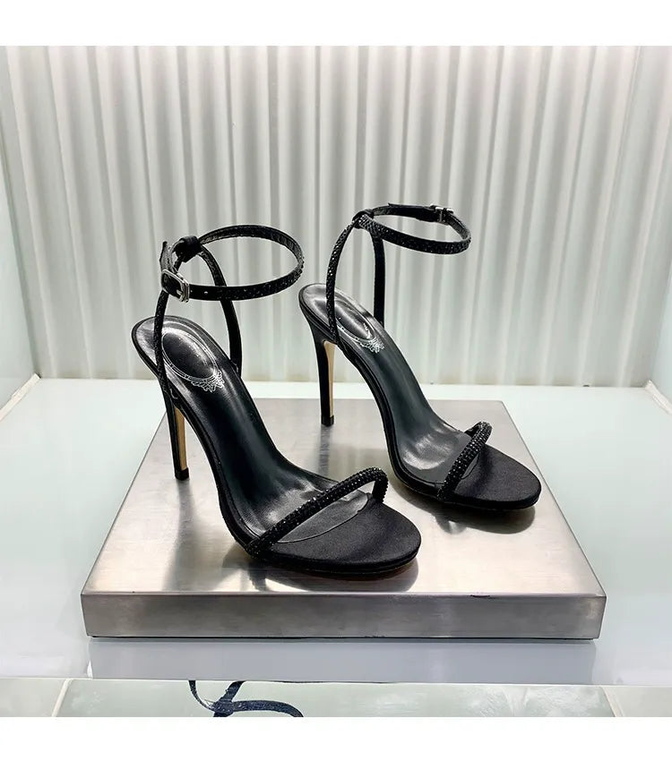 KalonBd New summer Rhinestones Heels(Pre-Book)