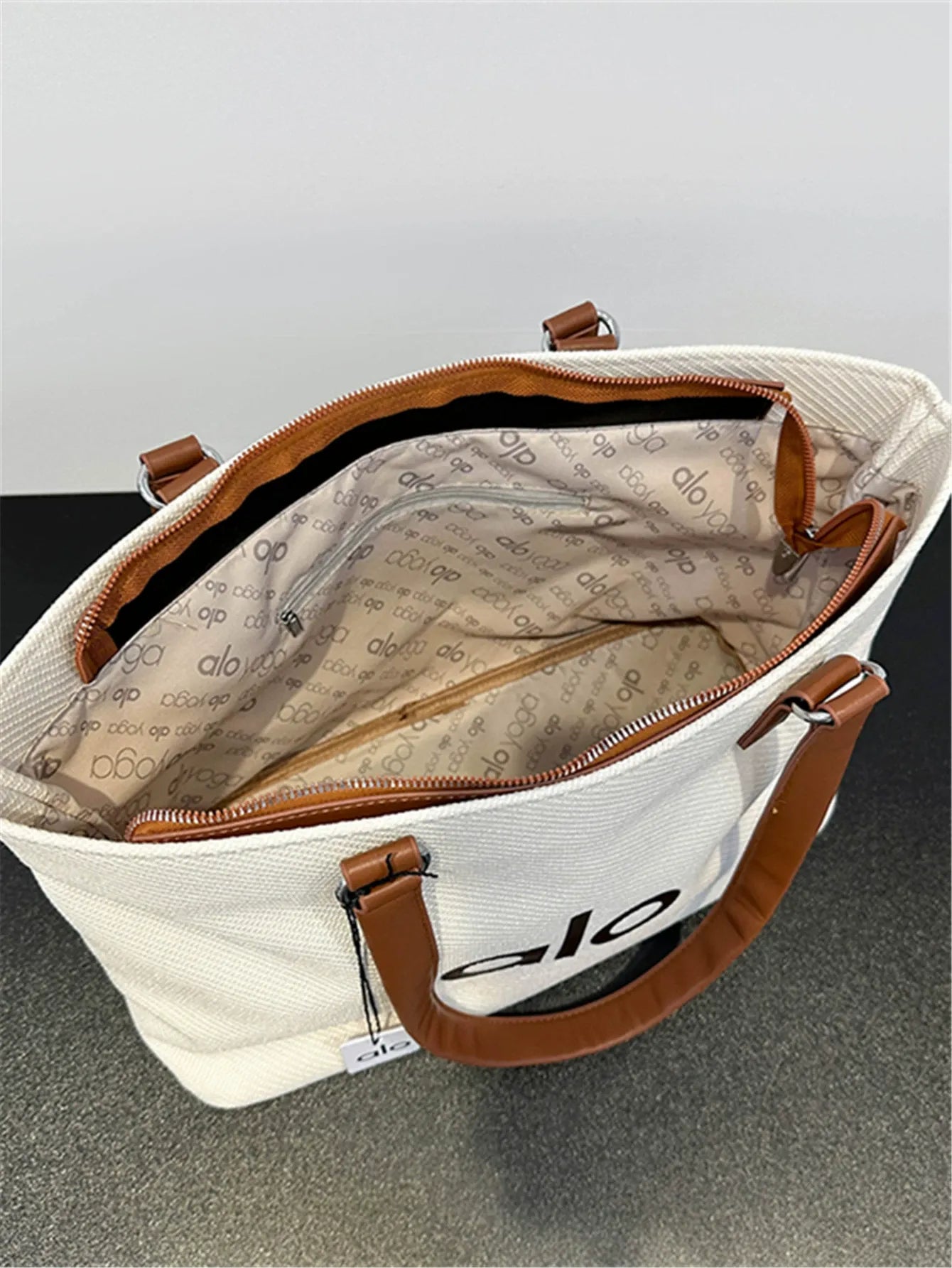 KalonBd Alo casual bag tote bag-White