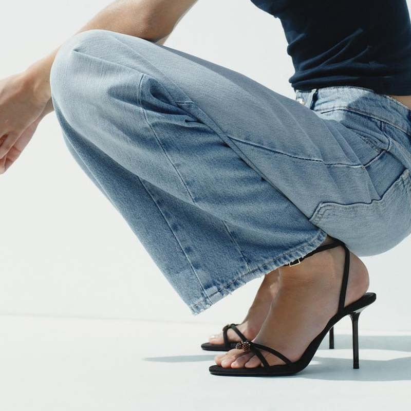 ZA26 Rhinestone Strawberry Heels - KALONBD.COM