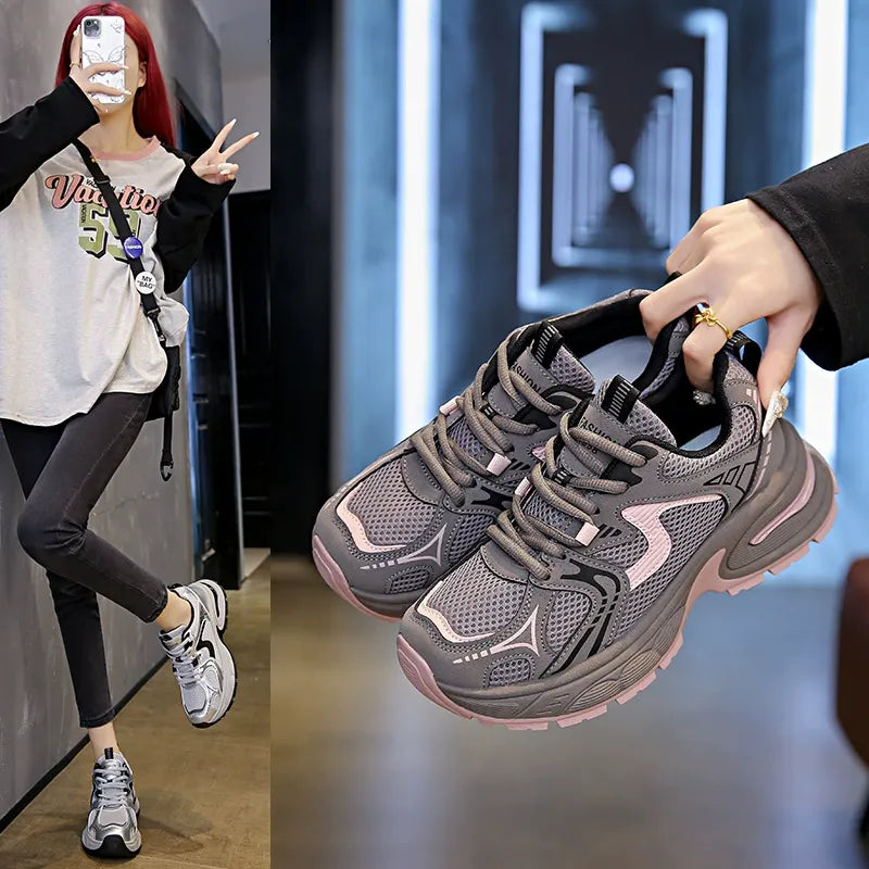 Kalonbd Korean Style Chunky Sneakers(Pre-book)