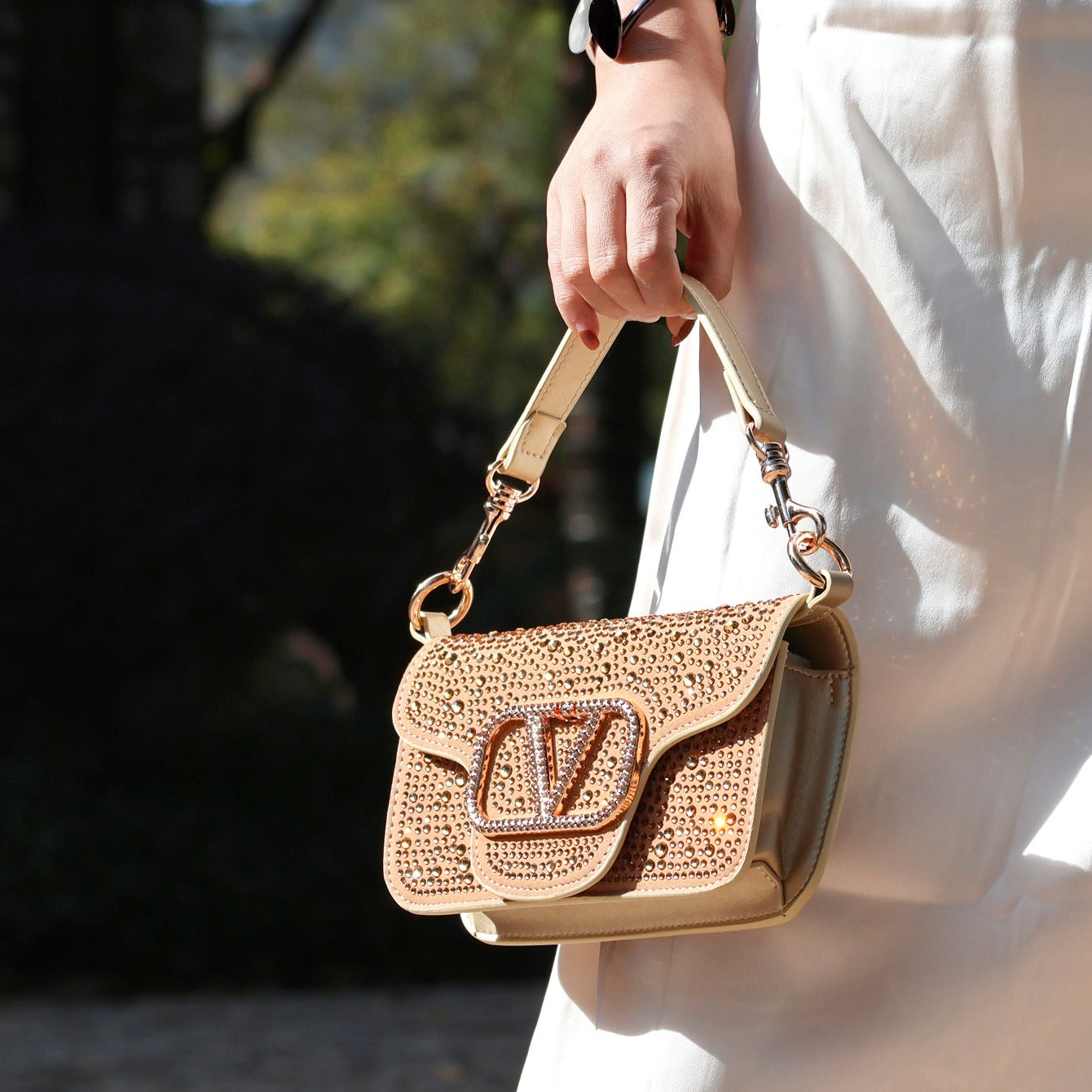 Kalonbd fashionable small shoulder bag-Gold(Pre-book)