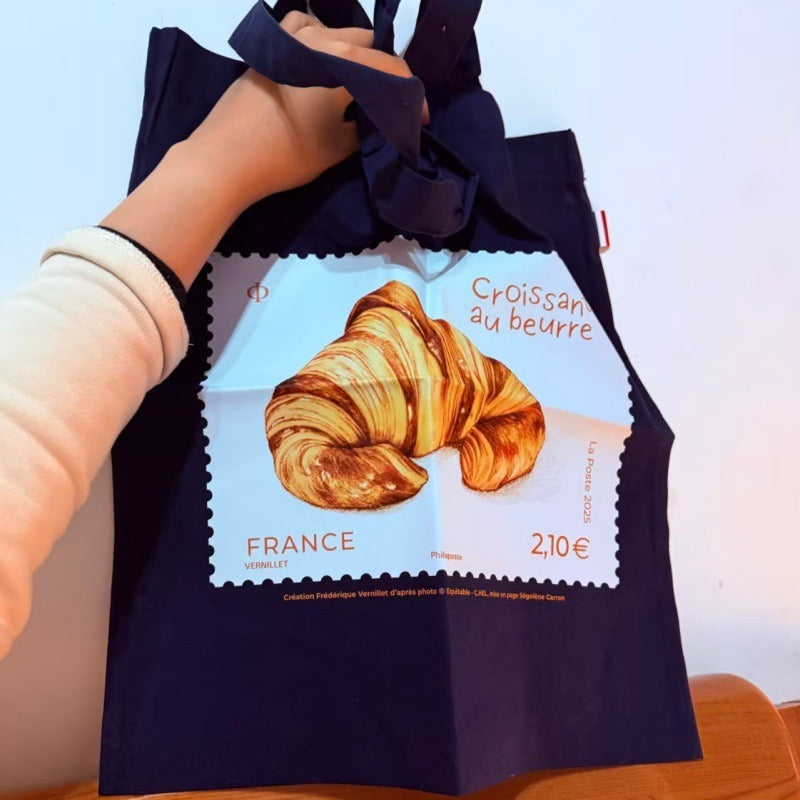 KalonBd French croissant canvas bag(Pre-book)
