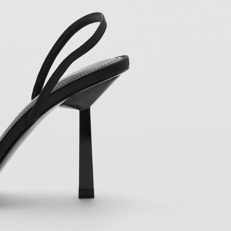 KalonBd Rhinestone Sandals with Stiletto - KALONBD.COM