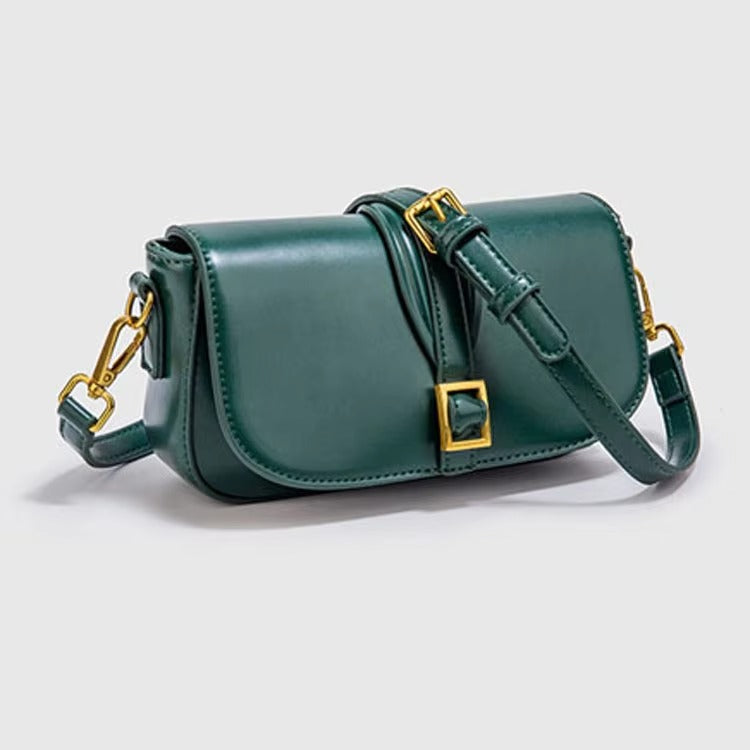 Green Compact Multi-Function Nylon Chest Bag - Stylish and Practical
