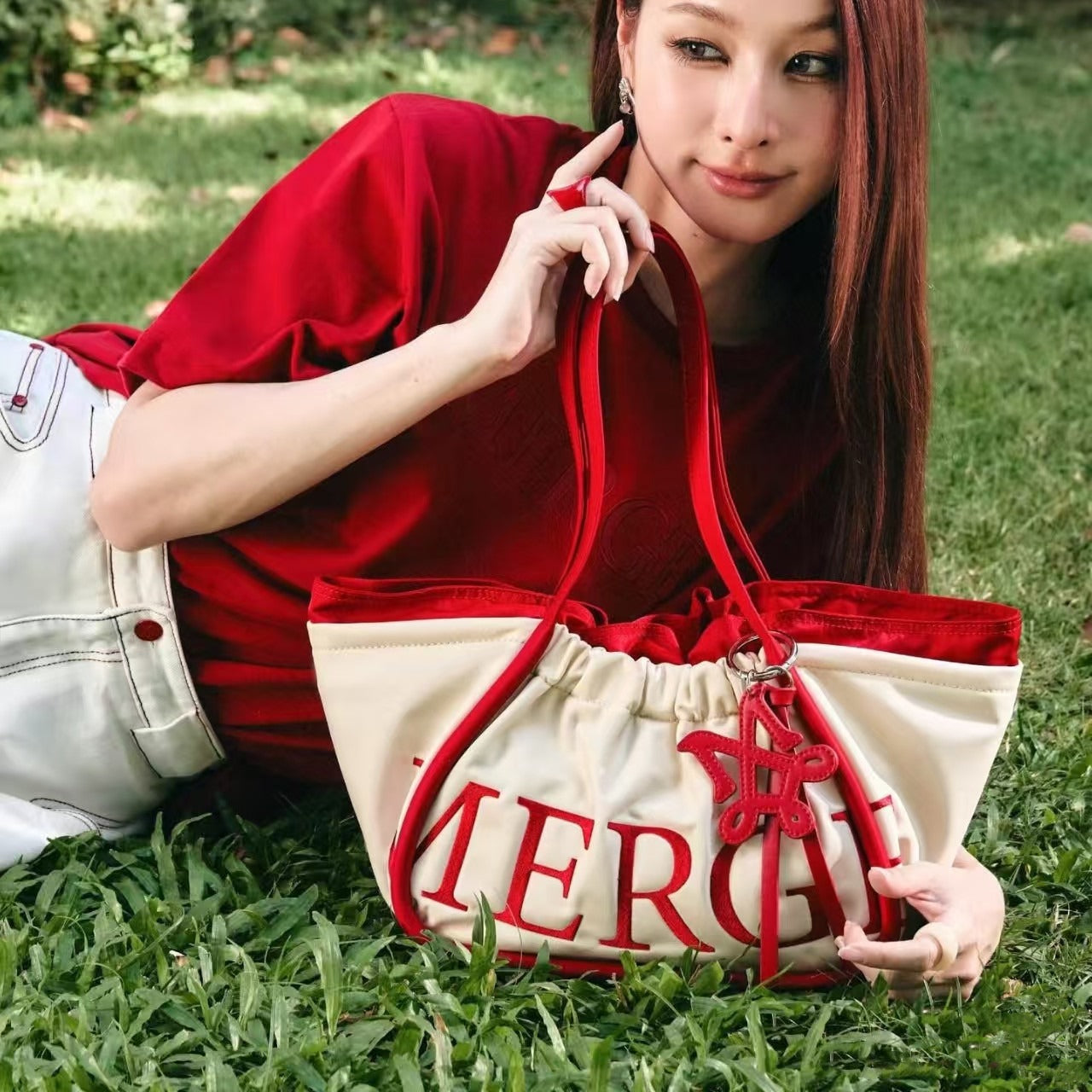 KalonBd MERGE Shoulder Handbag-White(Pre-book) - KALONBD.COM