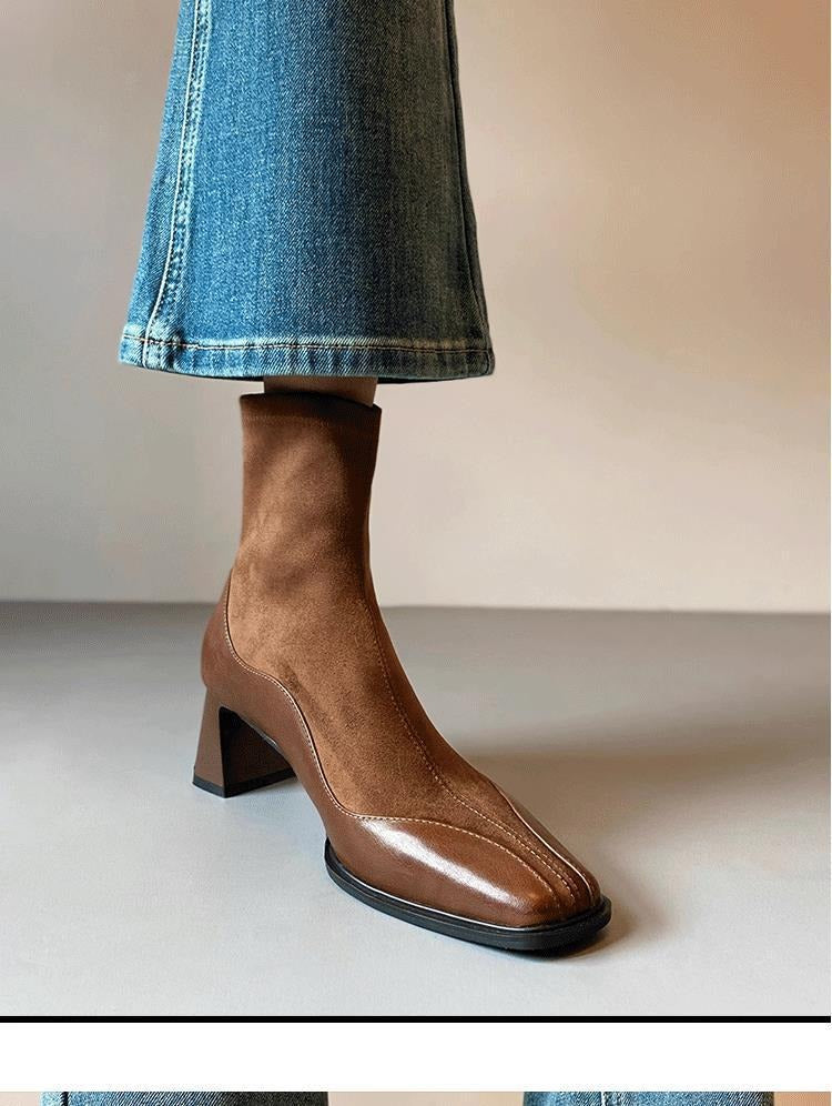 KalonBd French retro Martin boots