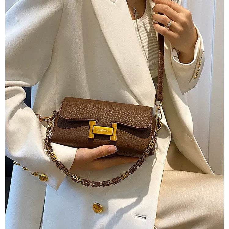 Kalonbd Cross-border shoulder bag- Brown(Pre-book)